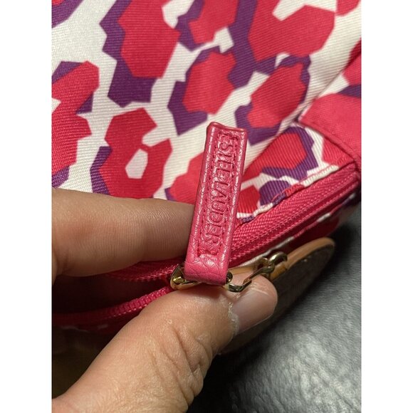 Estee Lauder Pink Cheetah Print Cosmetic Bag - - Picture 6 of 7